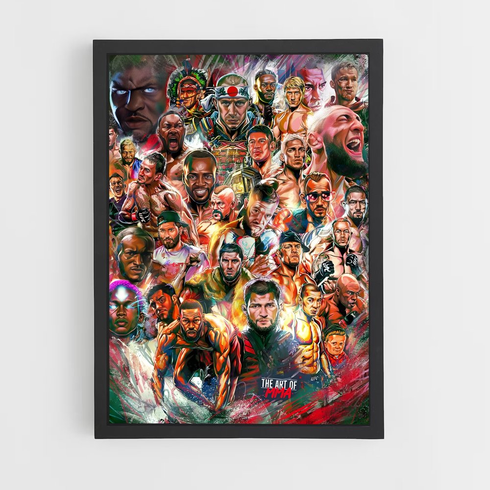 Poster Street Fighter: Duel Legends – affiche MMA (vue 2)